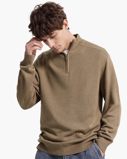 100% Merino Wolle Zip Up