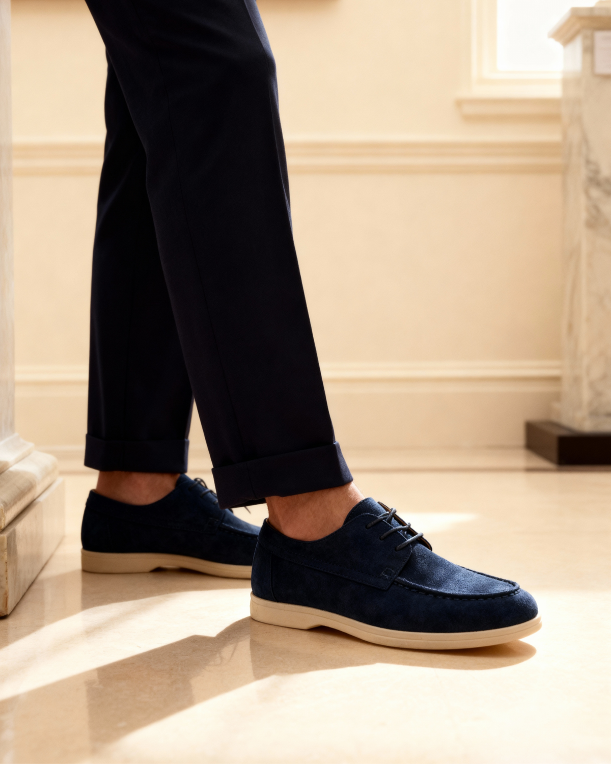 Premium Suede Lace Schuhe