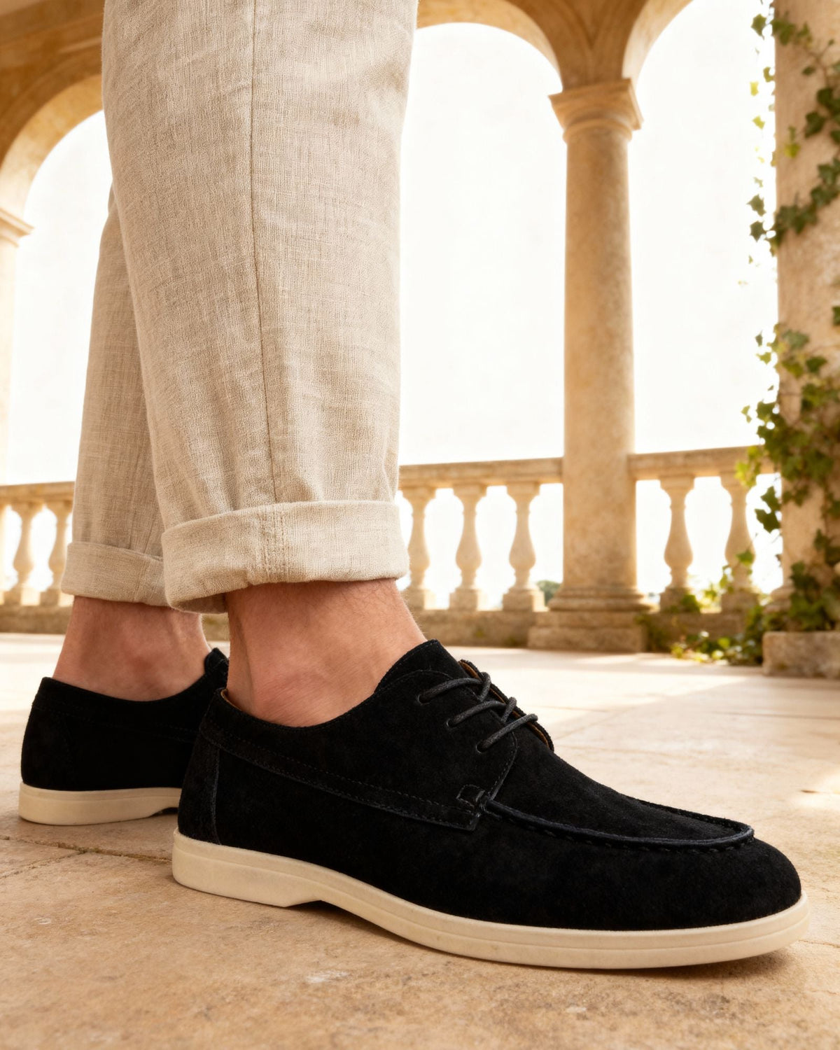 Premium Suede Lace Schuhe