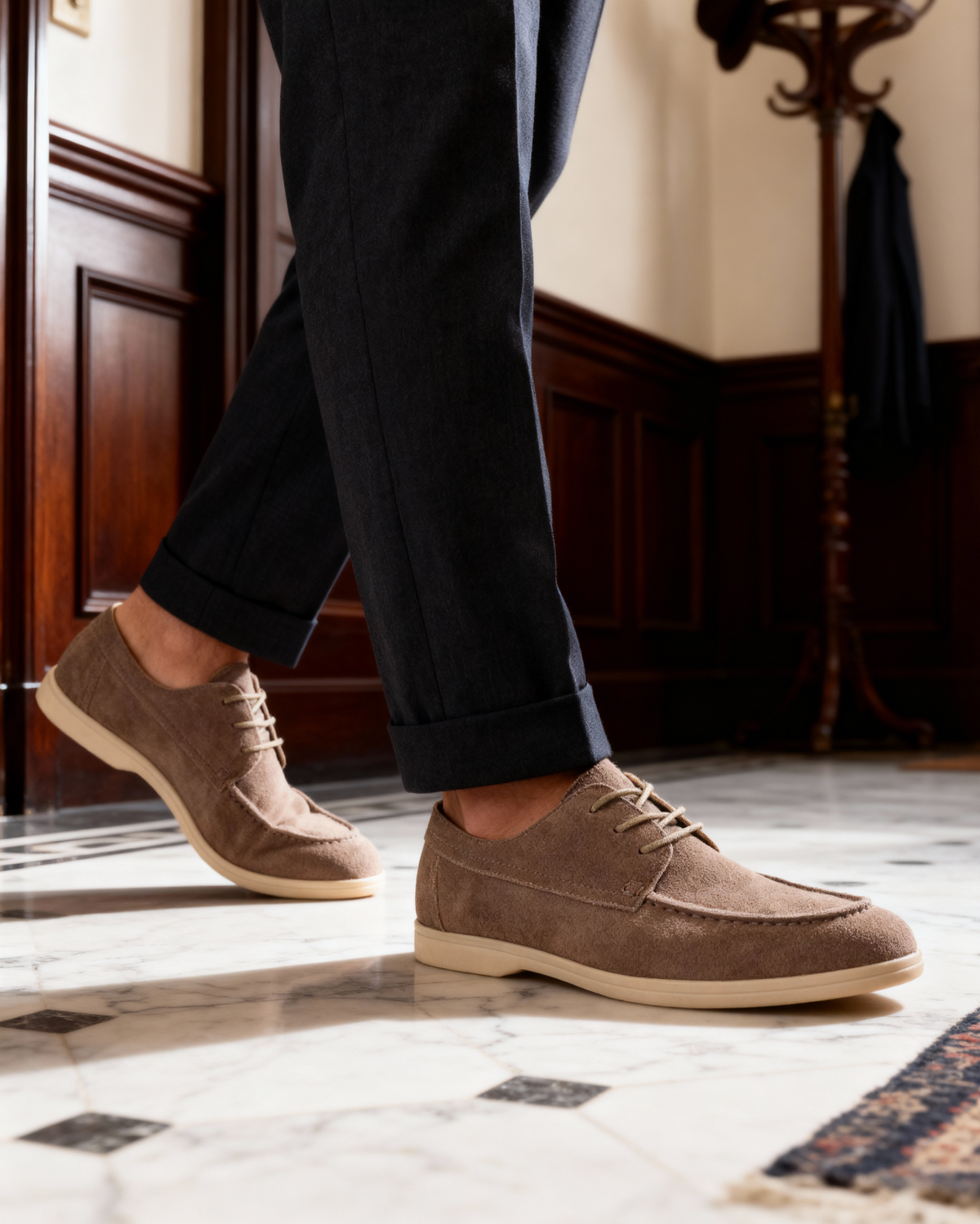 Premium Suede Lace Schuhe