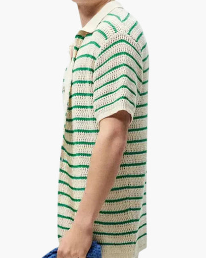 Marbella - Knitted Button Hemd