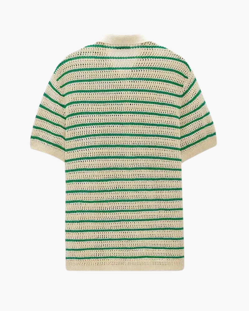 Marbella - Knitted Button Hemd
