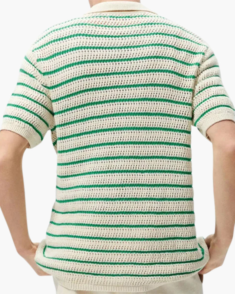 Marbella - Knitted Button Hemd