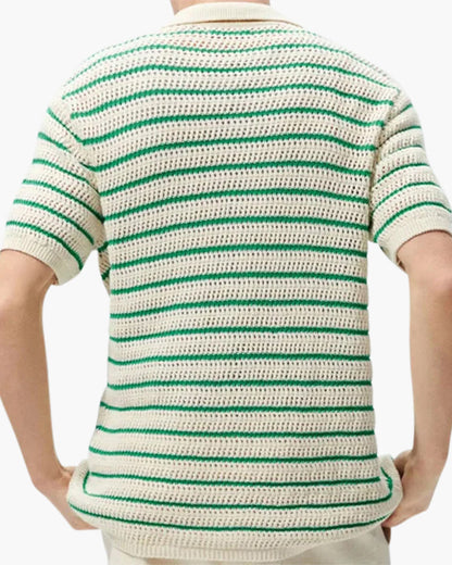 Marbella - Knitted Button Hemd