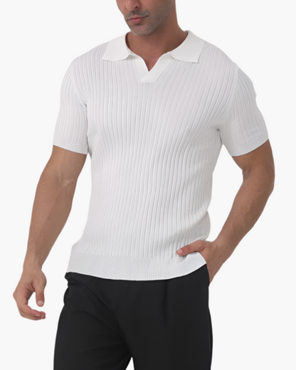 Florence - Ribbed Baumwolle Polo