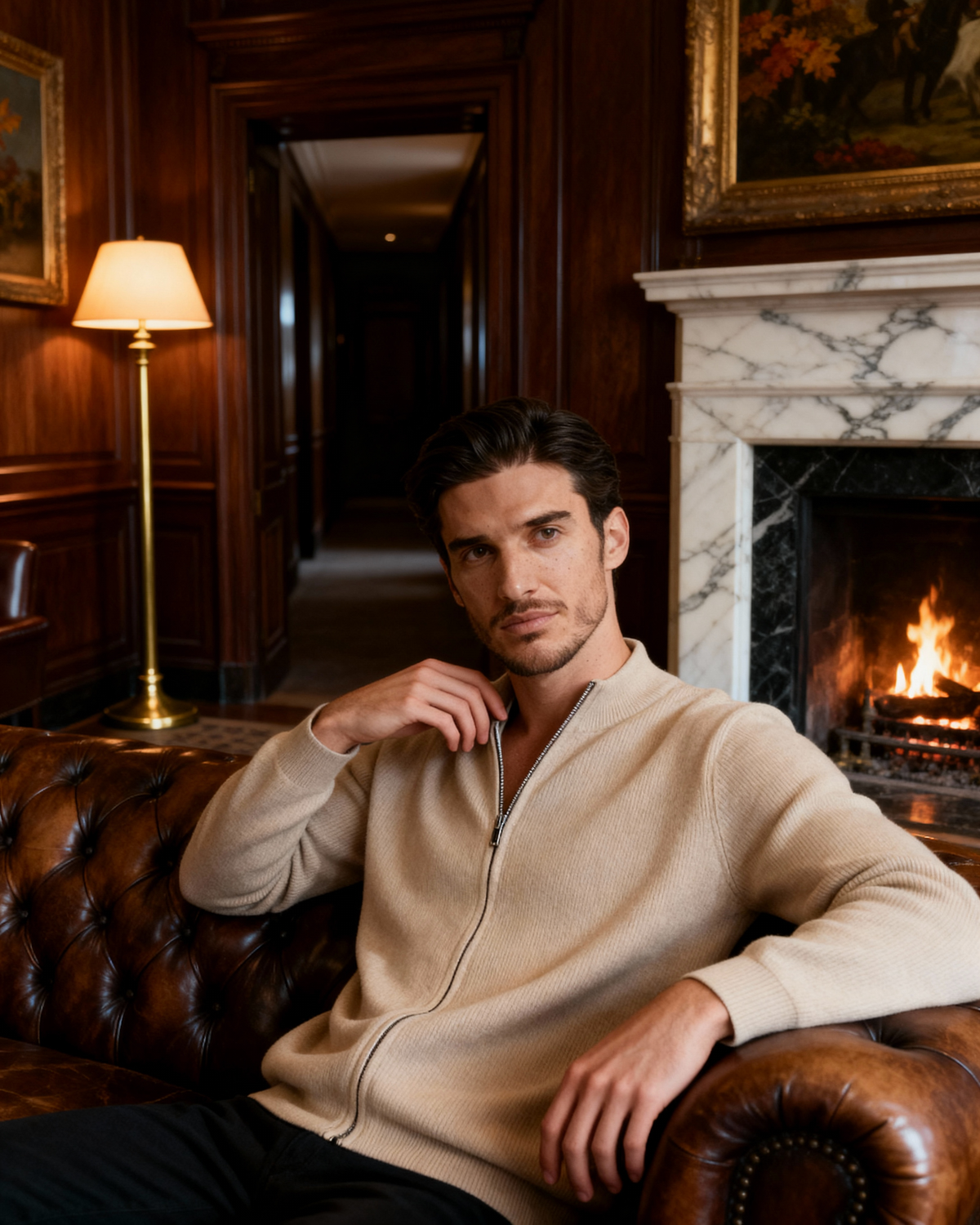 100% Cashmere Weste