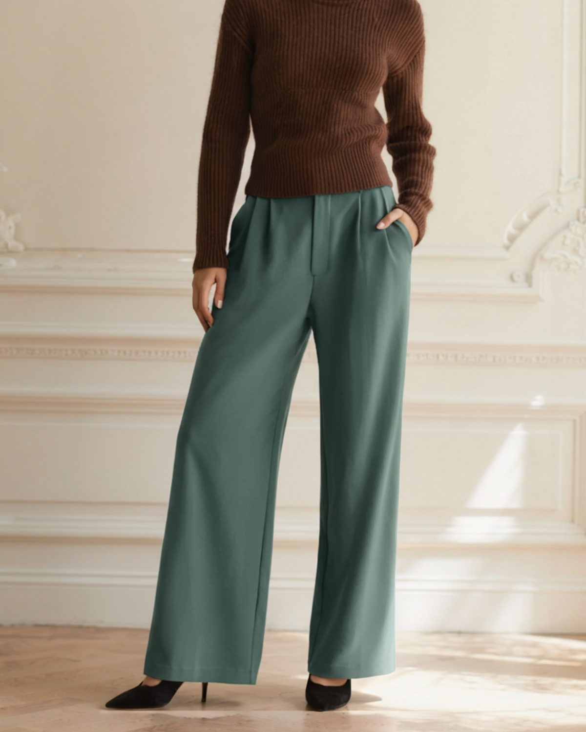 Serena Wide-Leg Hose