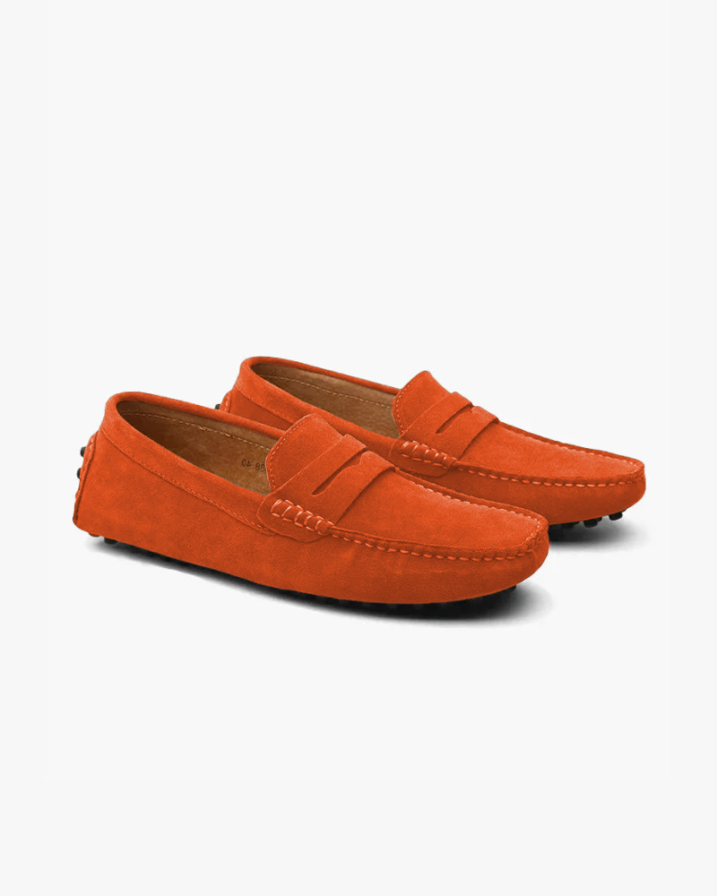 Suede Driver Loafer