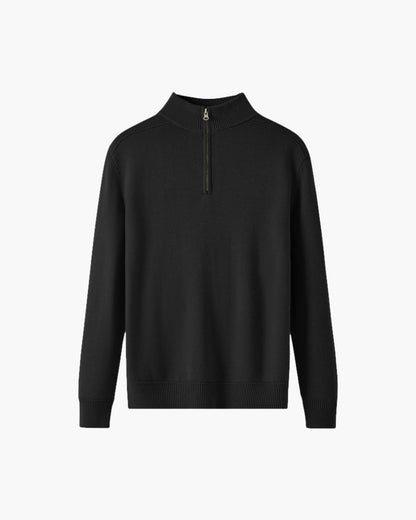 100% Merino Wolle Zip Up