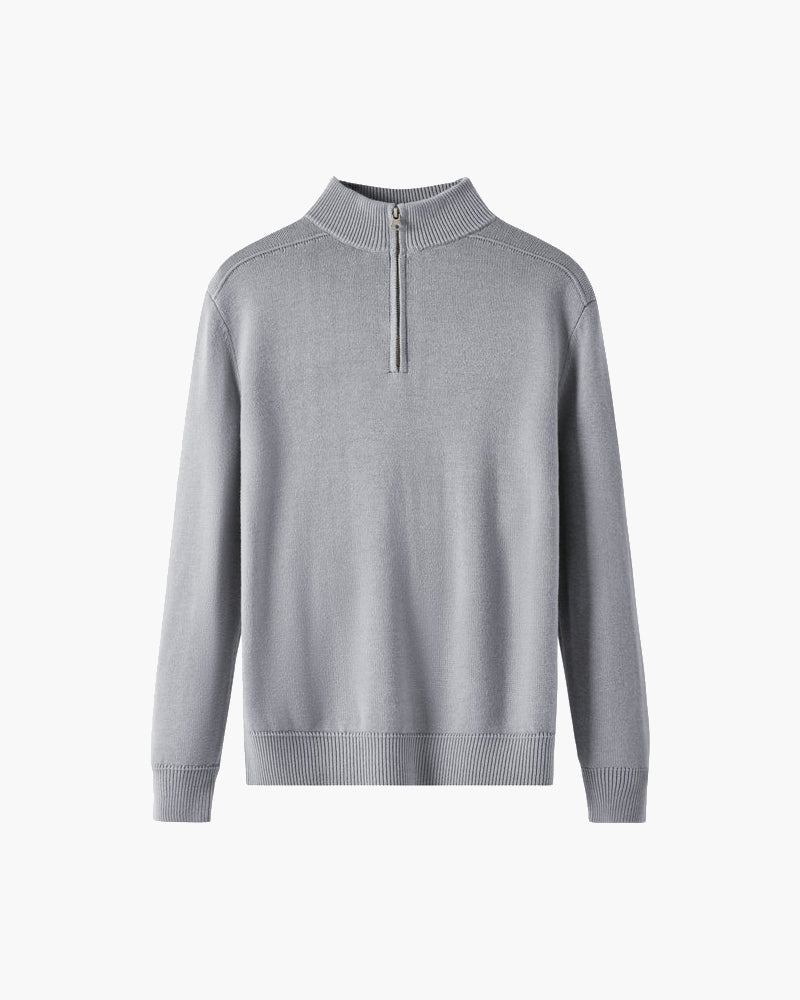 100% Merino Wolle Zip Up