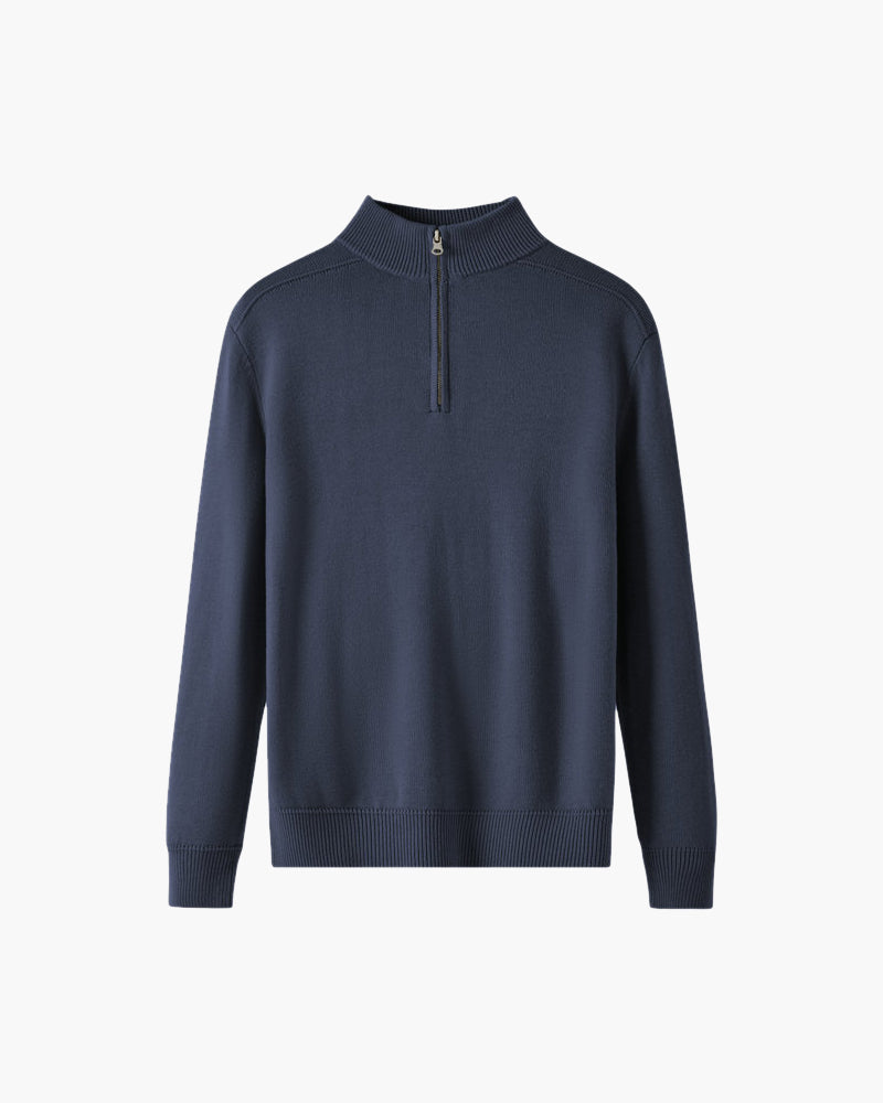 100% Merino Wolle Zip Up