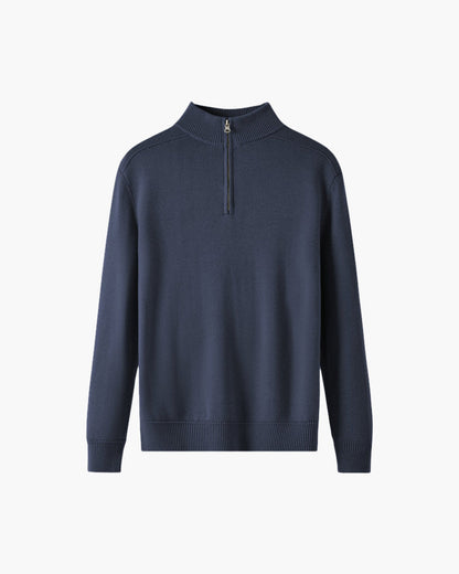 100% Merino Wolle Zip Up